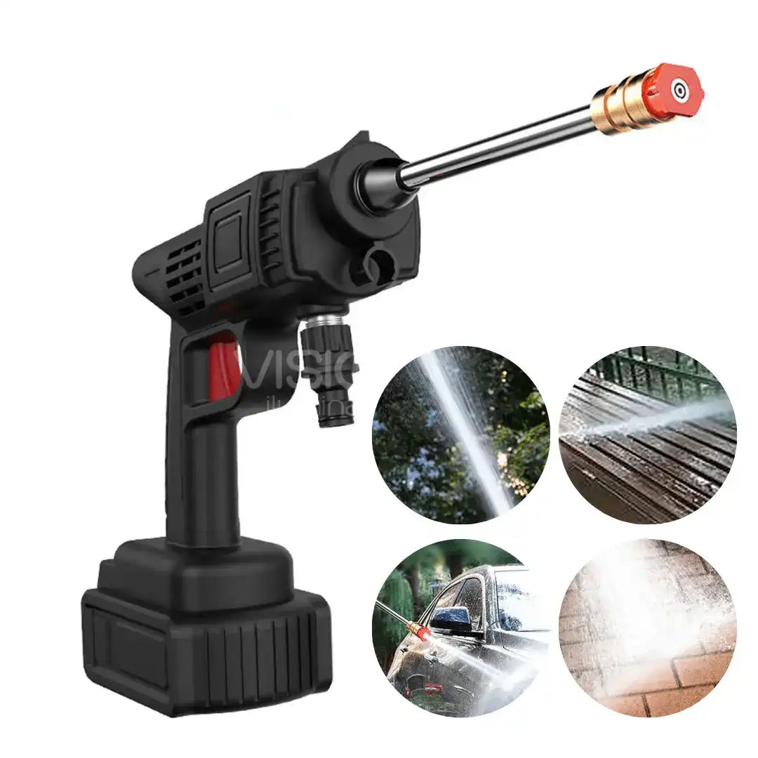 HIDROLAVADORA PORTATIL CON 2 BATERIA 98v